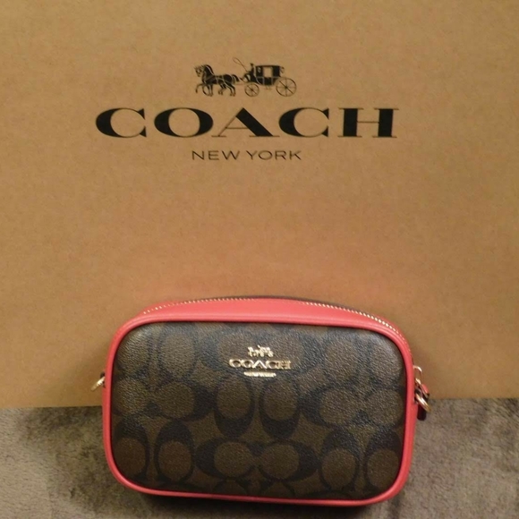 Coach Handbags - CONVERTIBLE BELT BAG IN SIGNATURE CANVAS